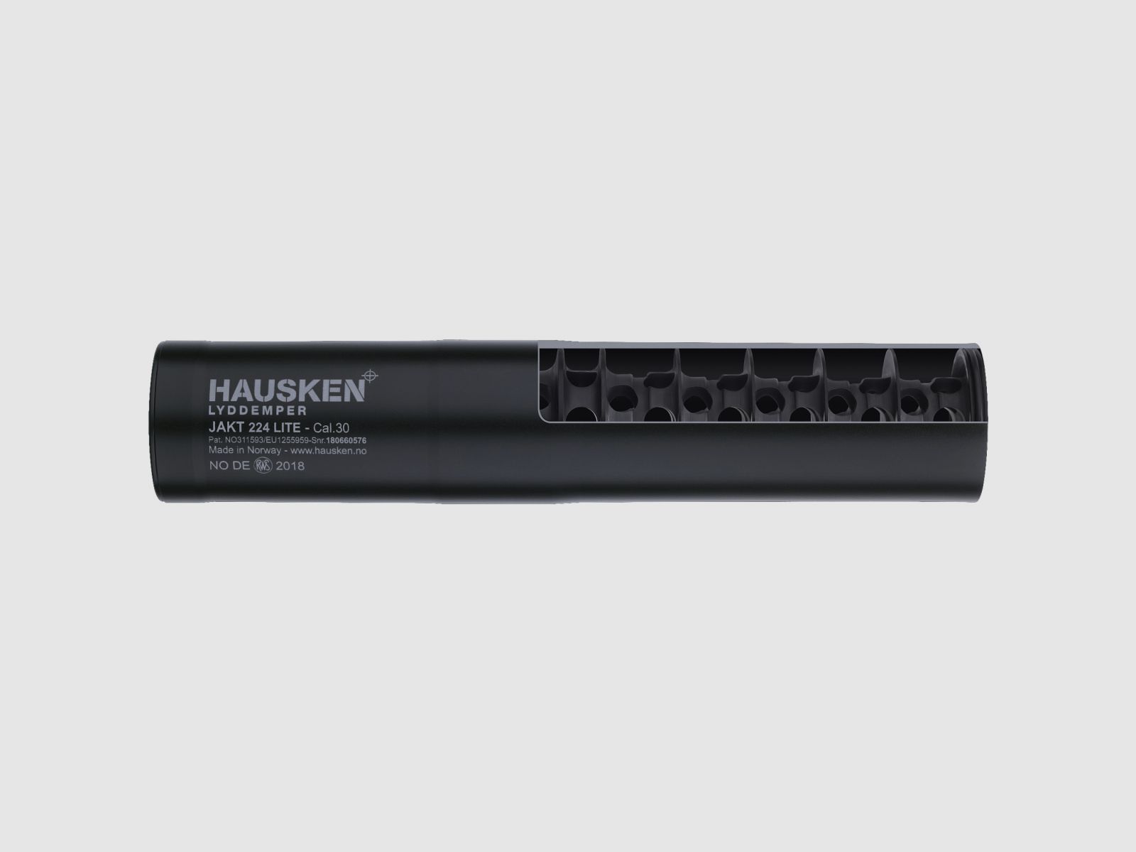 HAUSKEN silencer JAKT JD 224 LITE MKII