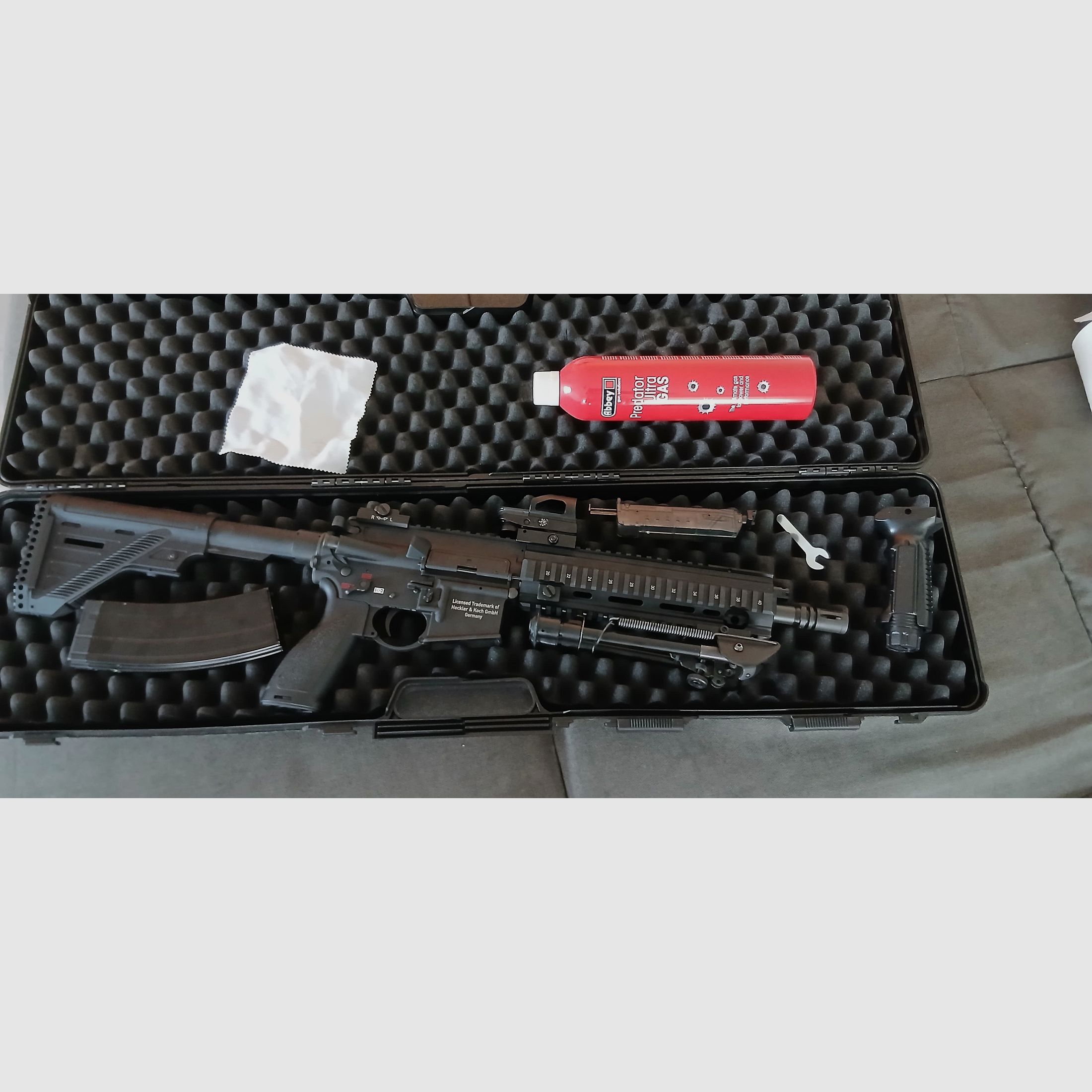 Airsoft Umarex HK 416 D. GBB