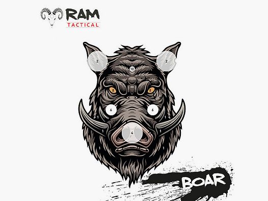 RAM targets schietkaarten BOAR