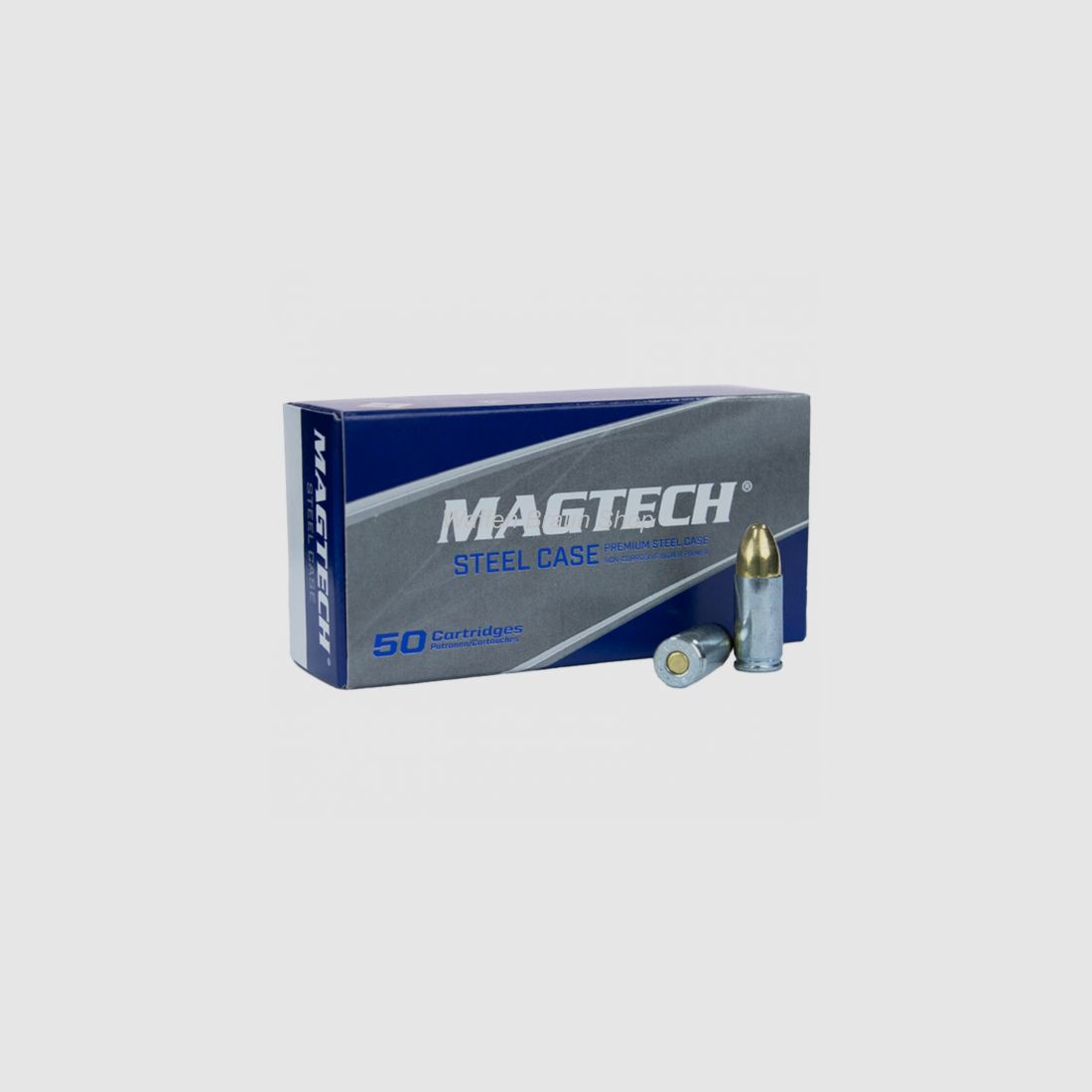 MAGTECH 9mm Luger FMJ 124grs Steel 50 Stück