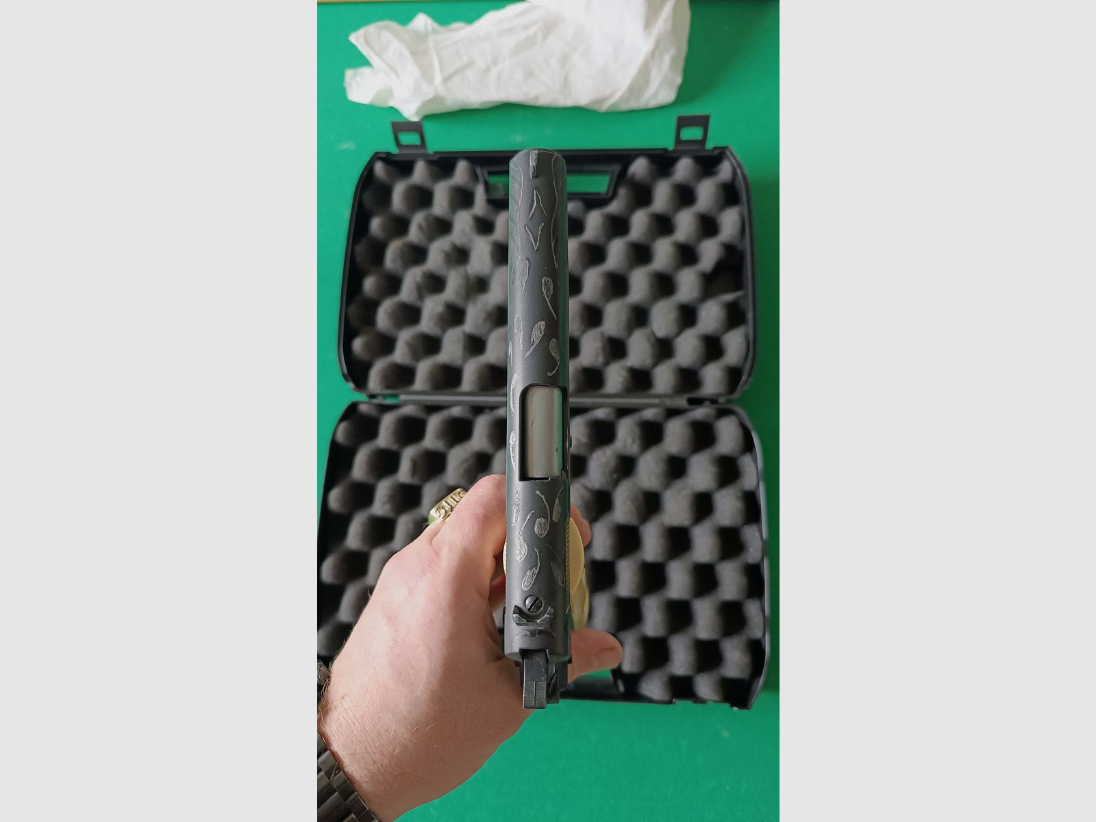 Umarex Colt 1911 graviert, qselten 