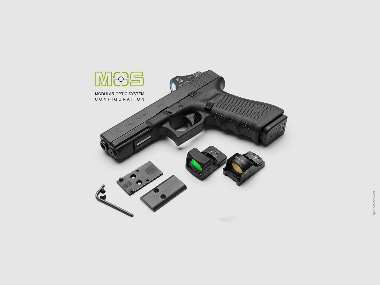 Glock 34 Gen5 MOS FS Pistol - Cal. 9mm, billede 9 af 10