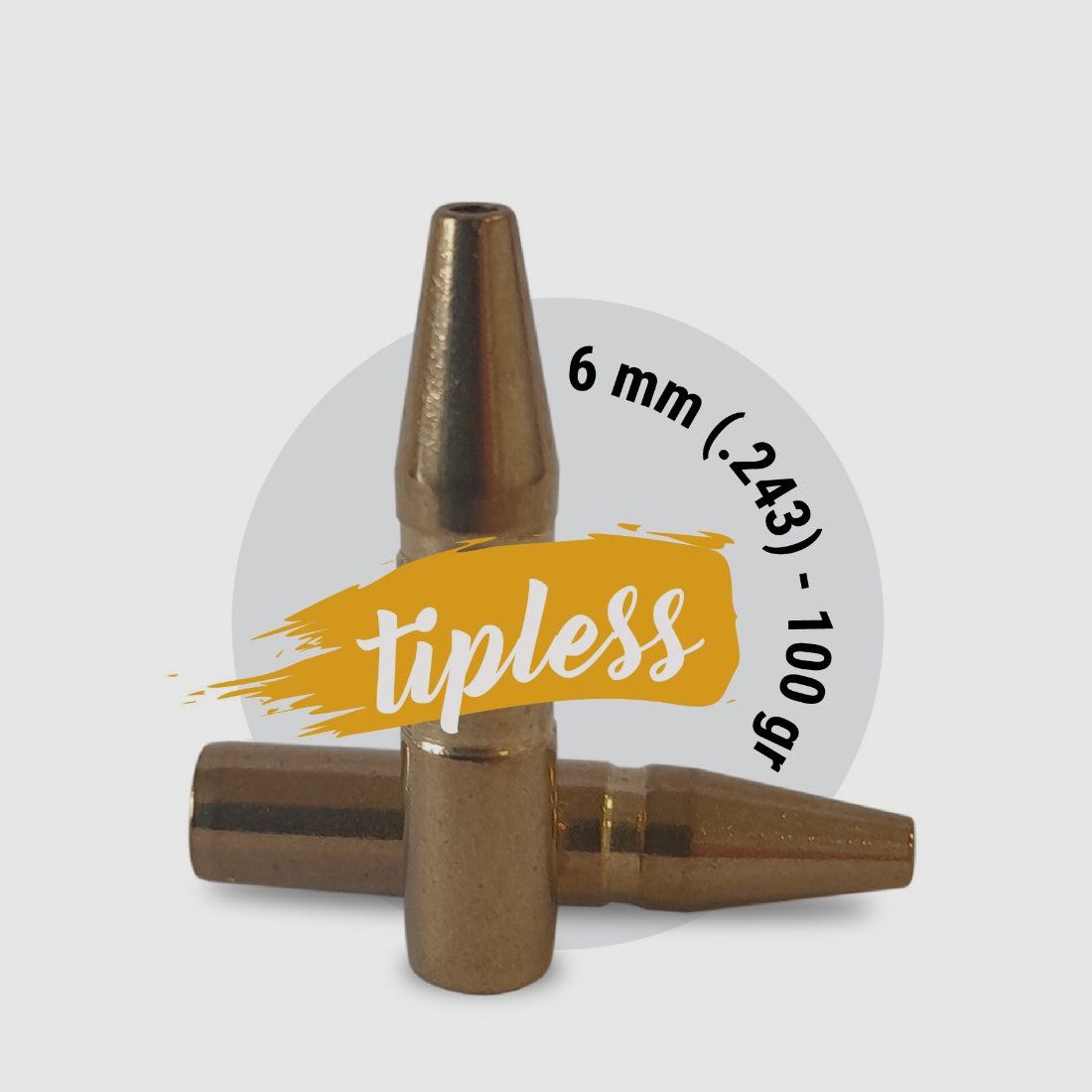 Fox Classic Hunter Bullets TPL, 6mm (.243) - 100gr, 6,5g 50er