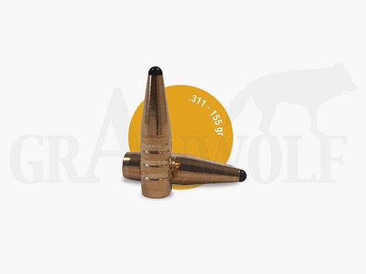 .311 / 7,9 mm 155 gr / 10,0 g Fox Classic Hunter Balles Sans Plomb 50 Pièces