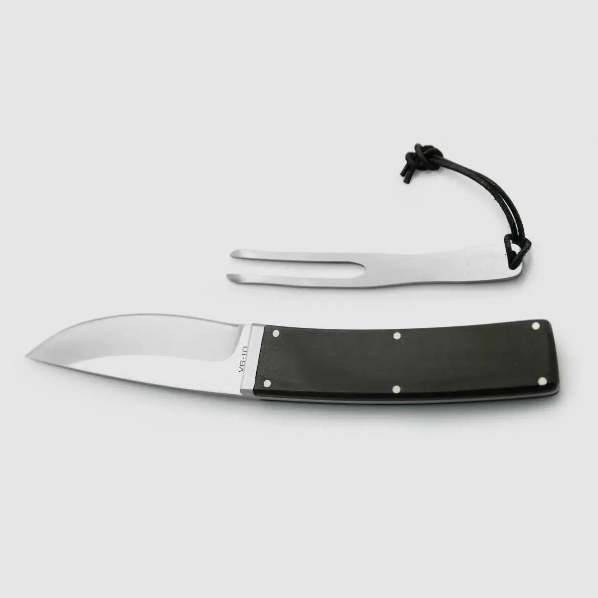 PUMA TEC Gürtelmesser mit Gabel, G10 schwarz