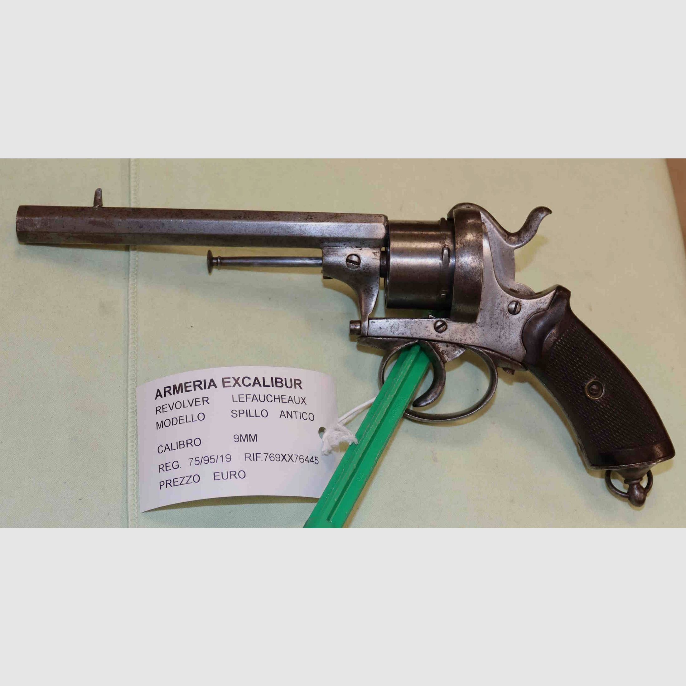 Revolver Lefacheaux Antico Modell 1885 Kaliber 9MM, Bild 2 von 5