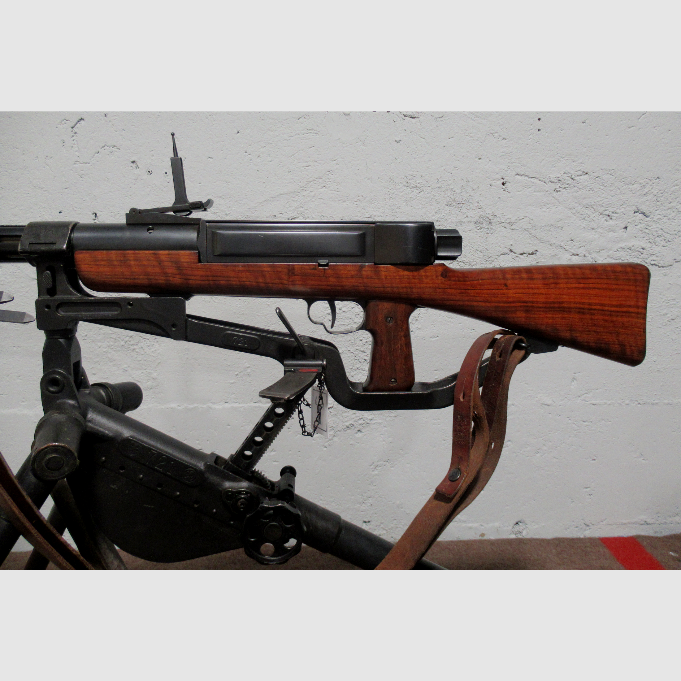 AB-87 automatica W+F mod. LMG 25 cal. 7.5x55, immagine 5 di 9