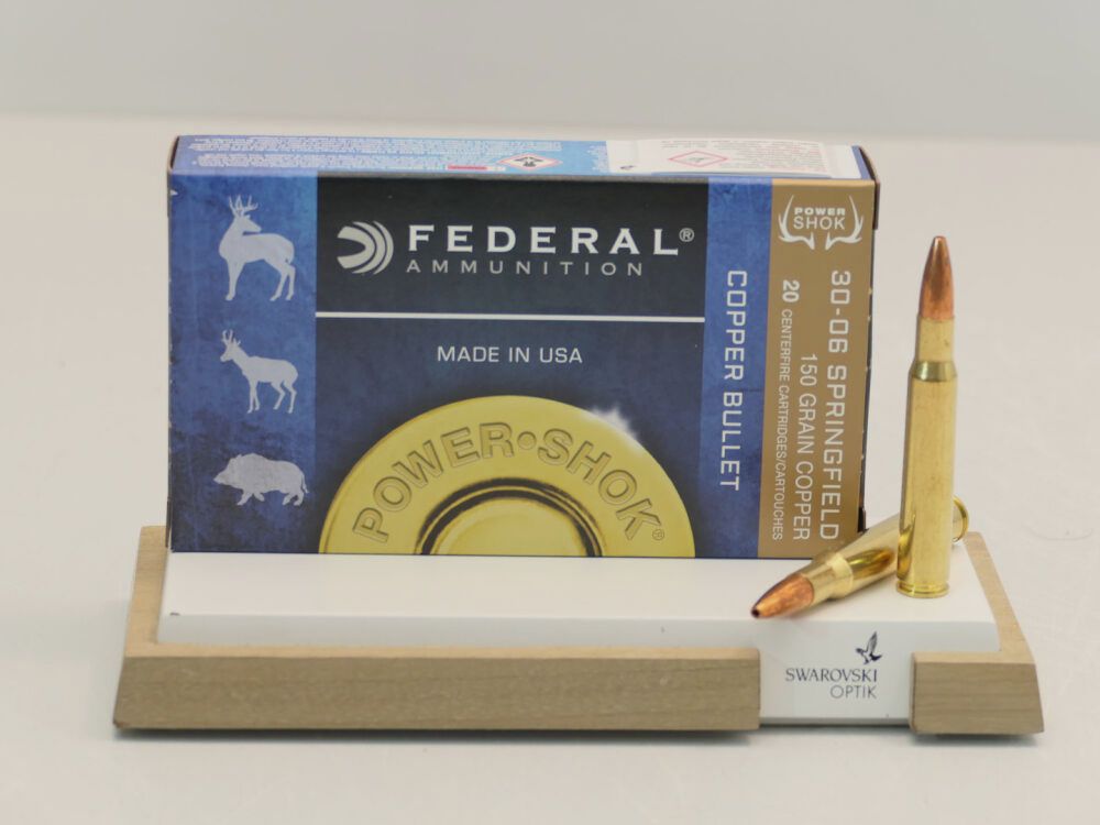 Federal Copper Power Shok 150grs à20 .30-06 Spring.