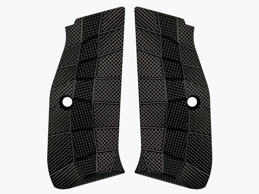 Lok Grips – CZ Shadow 2 / Palm Swell Grid lock / Aluminium Black