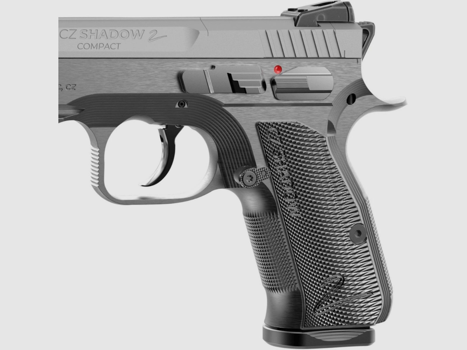 CZ Shadow 2 Compact Industrial Silver, zdjęcie 3 z 5