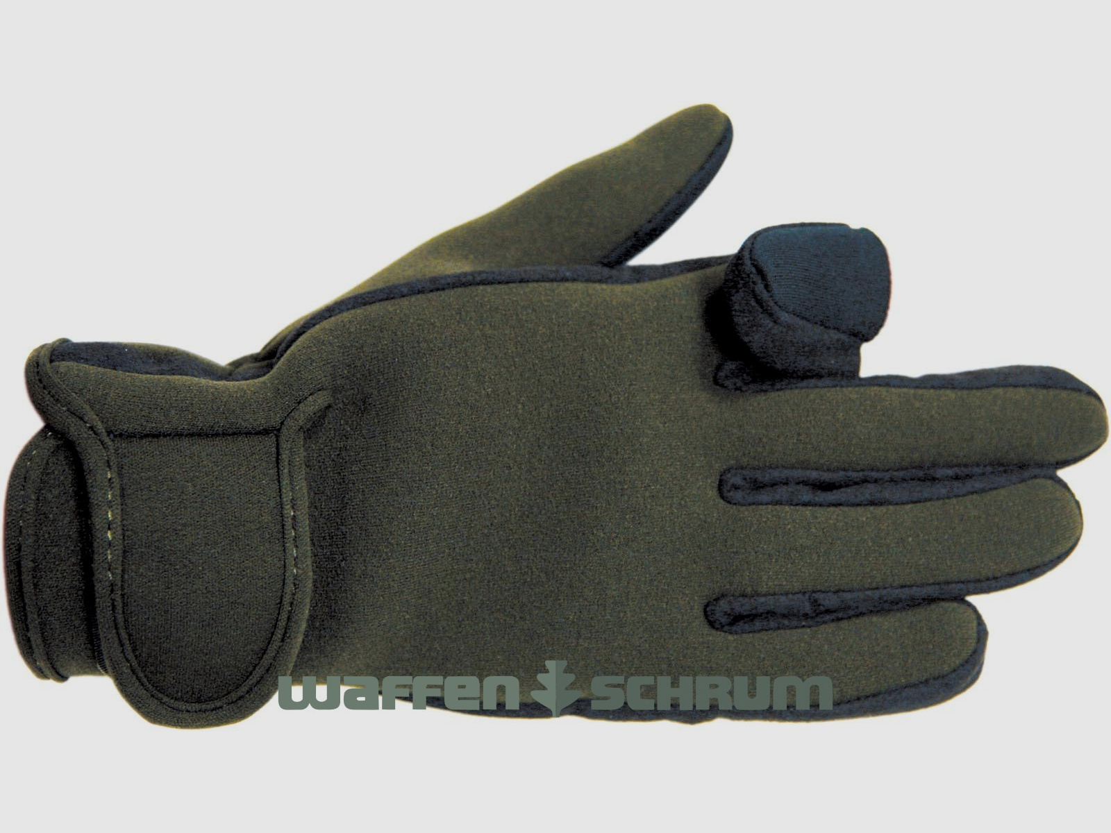Percussion Handschuhe Neopren Khaki