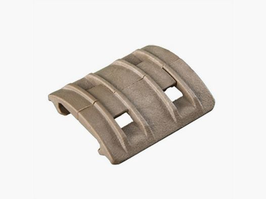 MAGPUL XTM ENHANCED RAIL PANEL PICATINNY POLYMER 1.5″ FDE 4/PK