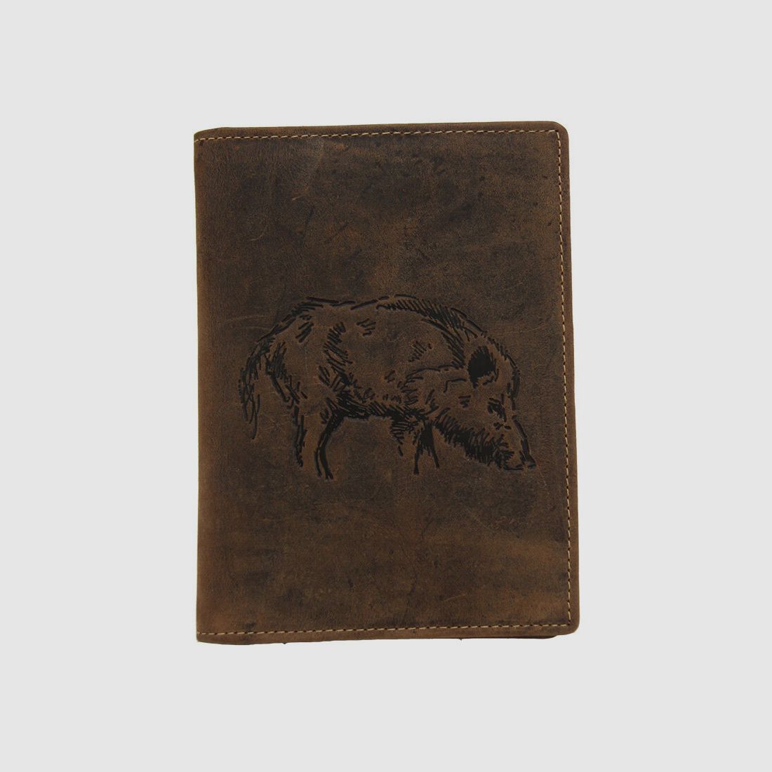 Hunting license case boar