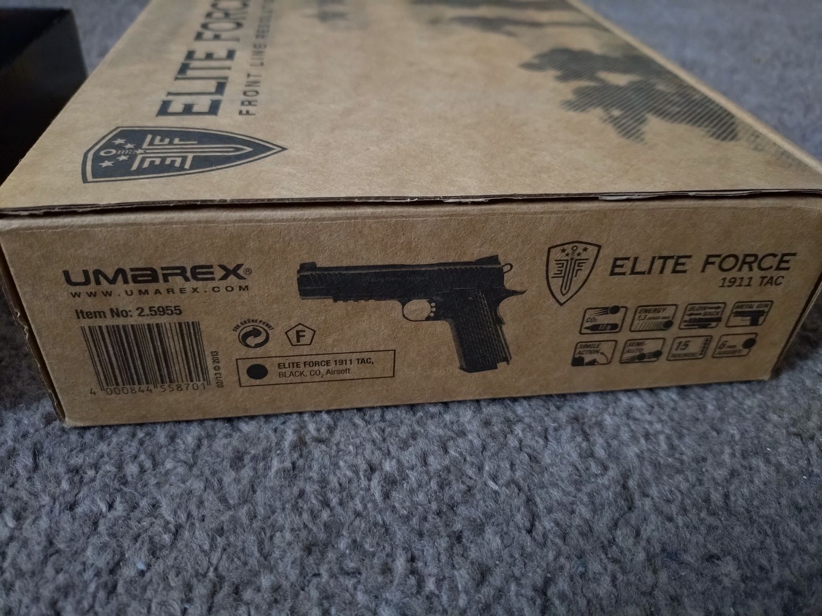 Elite Force 1911 TAC Co2 Airsoft