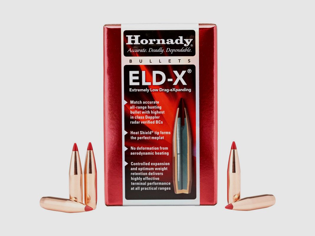 HORNADY Geschosse Kal.30 GR 212 ELD-X