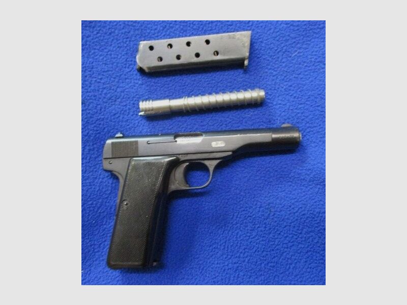 Pistole FN 1910 7,65mm Browning mit Wechsellauf 9mm Browning kurz 1910, Bild 1 von 2