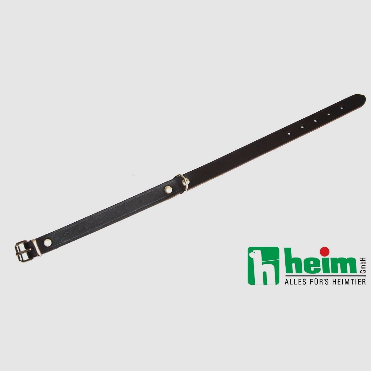 Halsband Soft genietet 16/40 braun