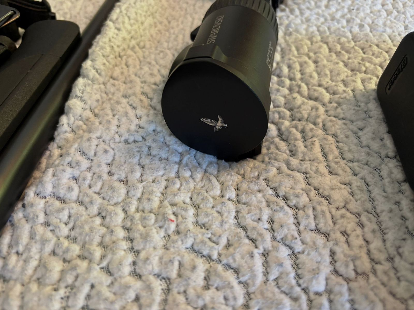 Zielfernrohr Z9I Swarovsky mit Balistikturm, Montage und original Swarovsky Schutzkappen