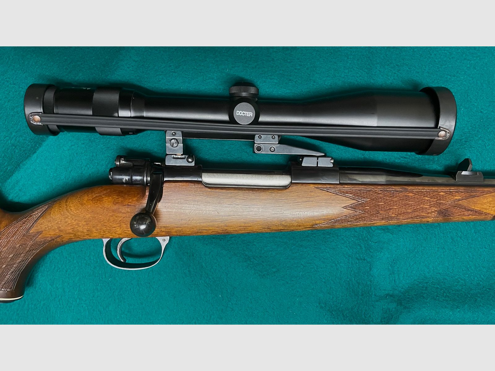 Mauser .243 Winchester - Jagdrepetierbüchse Modell 98 mit Docter-Zielfernrohr, Bild 5 von 5