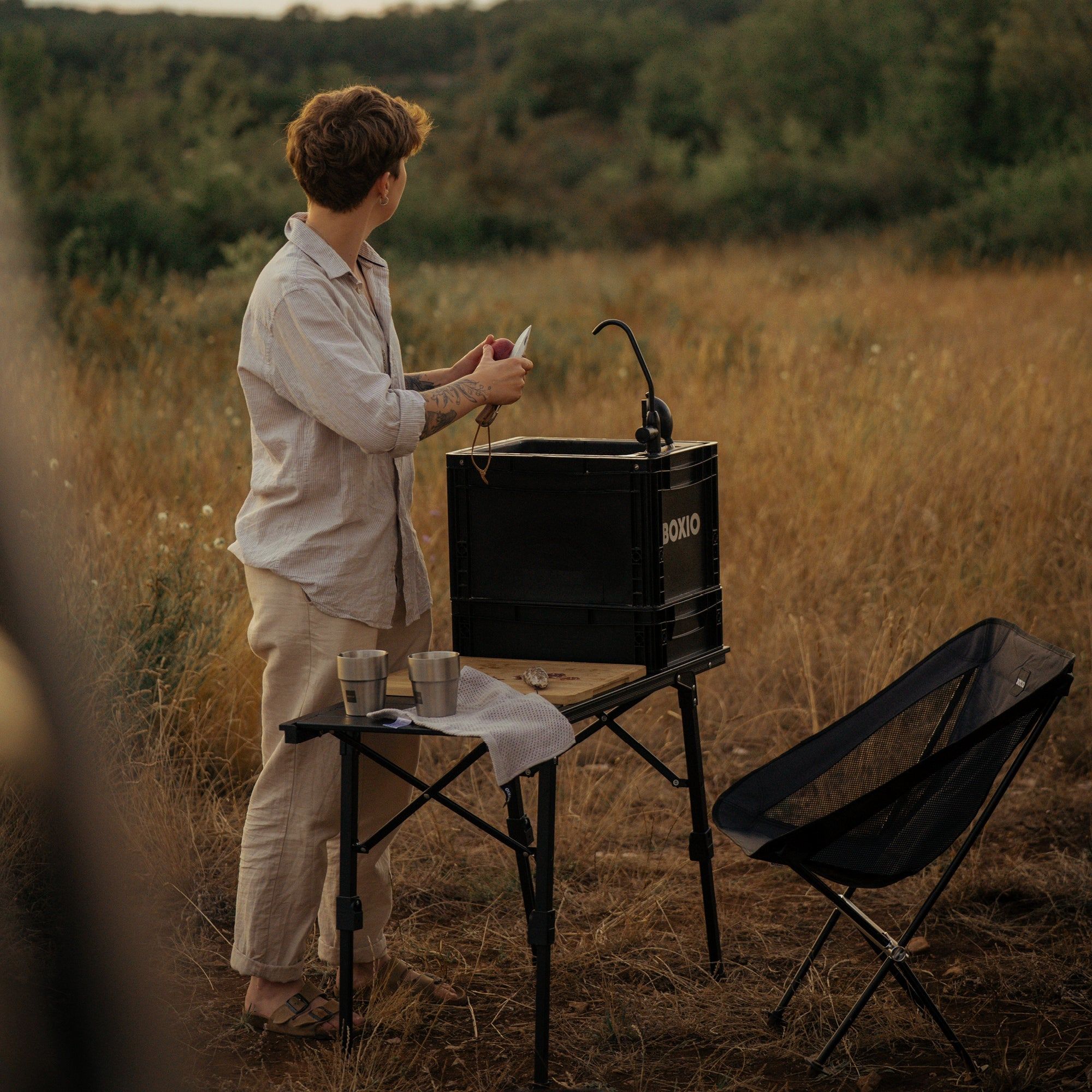 BOXIO CHAIR I ultralichte campingstoel