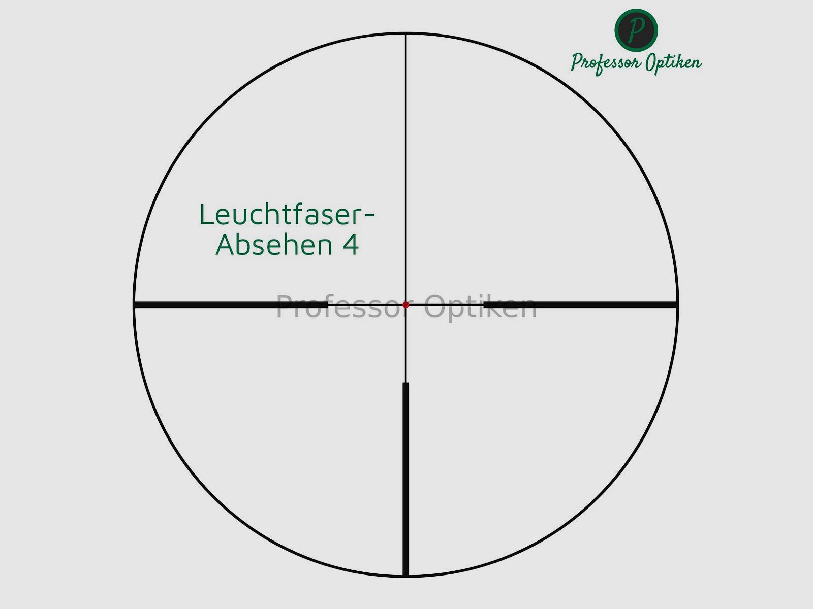 Professeur Optiken Staffelsee - 1,5-9x42 LD V2, réticule à fibre lumineuse 4