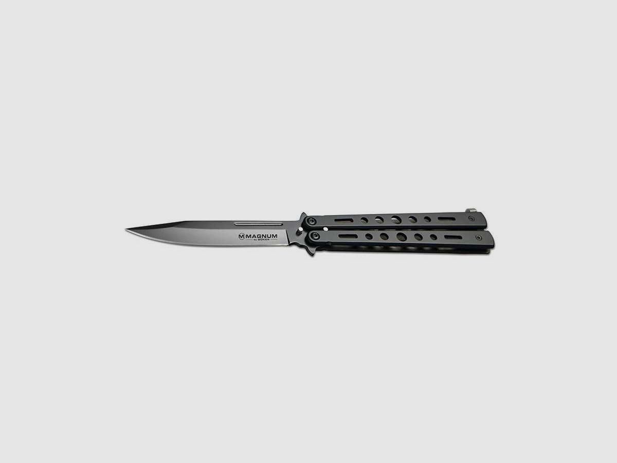 Balisong Butterfly Knives All Black Boker Magnum