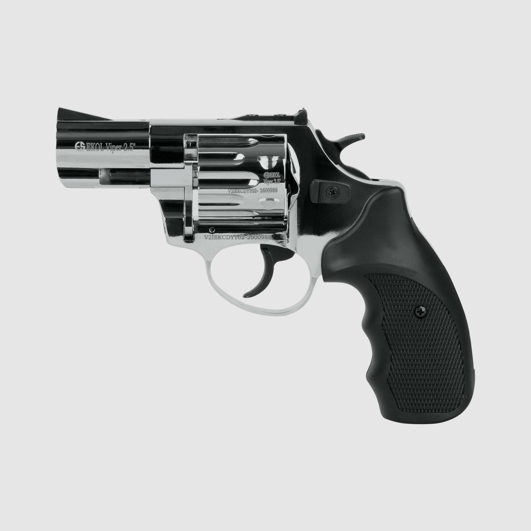 Ekol Viper 2,5'' Chrom 9mm R. - Gas-Signal