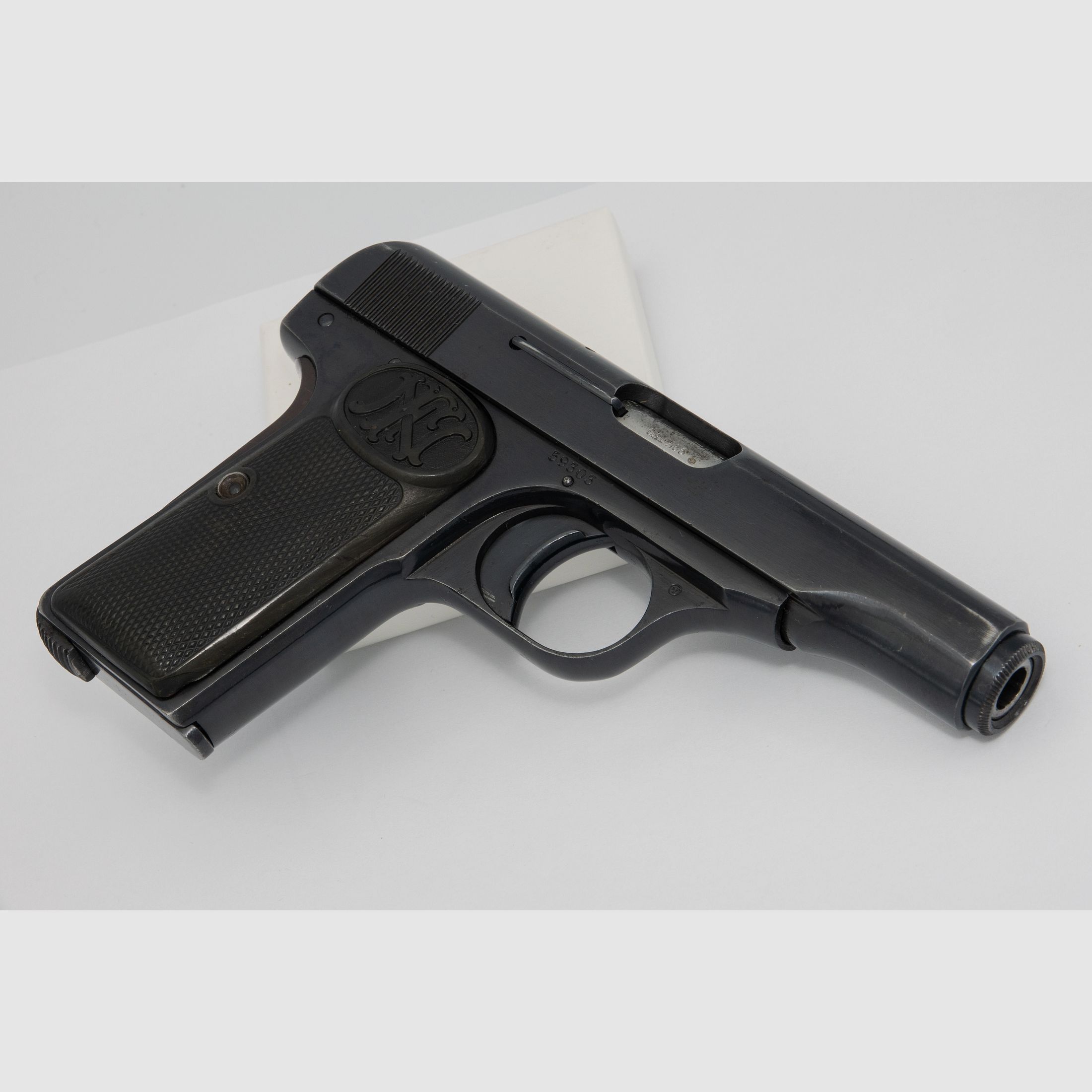 FN 1910, Fabrique National Modell 1910, Kaliber 7,65mm Browning + Tasche 1910/22