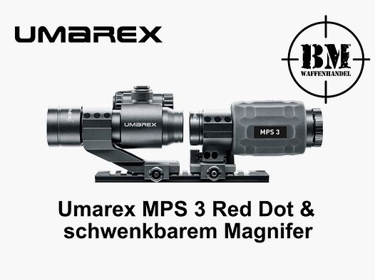Umarex Red Dot e ingranditore 3x girevole Dot4 MOA regolabile 7x