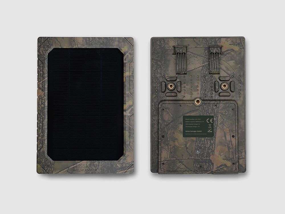 Panel solar Seissiger para cámaras de caza