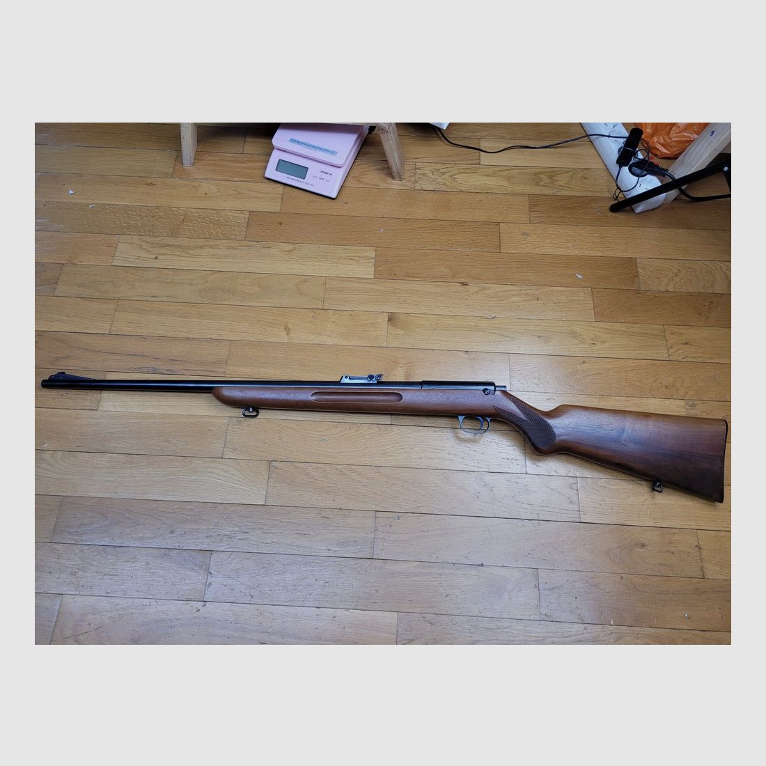 Splendide carabine d&rsquo;entrainement MAUSER – Modèle ES 340N – Cal. 22LR – Rail de 11mm – Période III° Reich ou avant – Mono-matricule – État muséal – TBE +++, image 22 sur 31