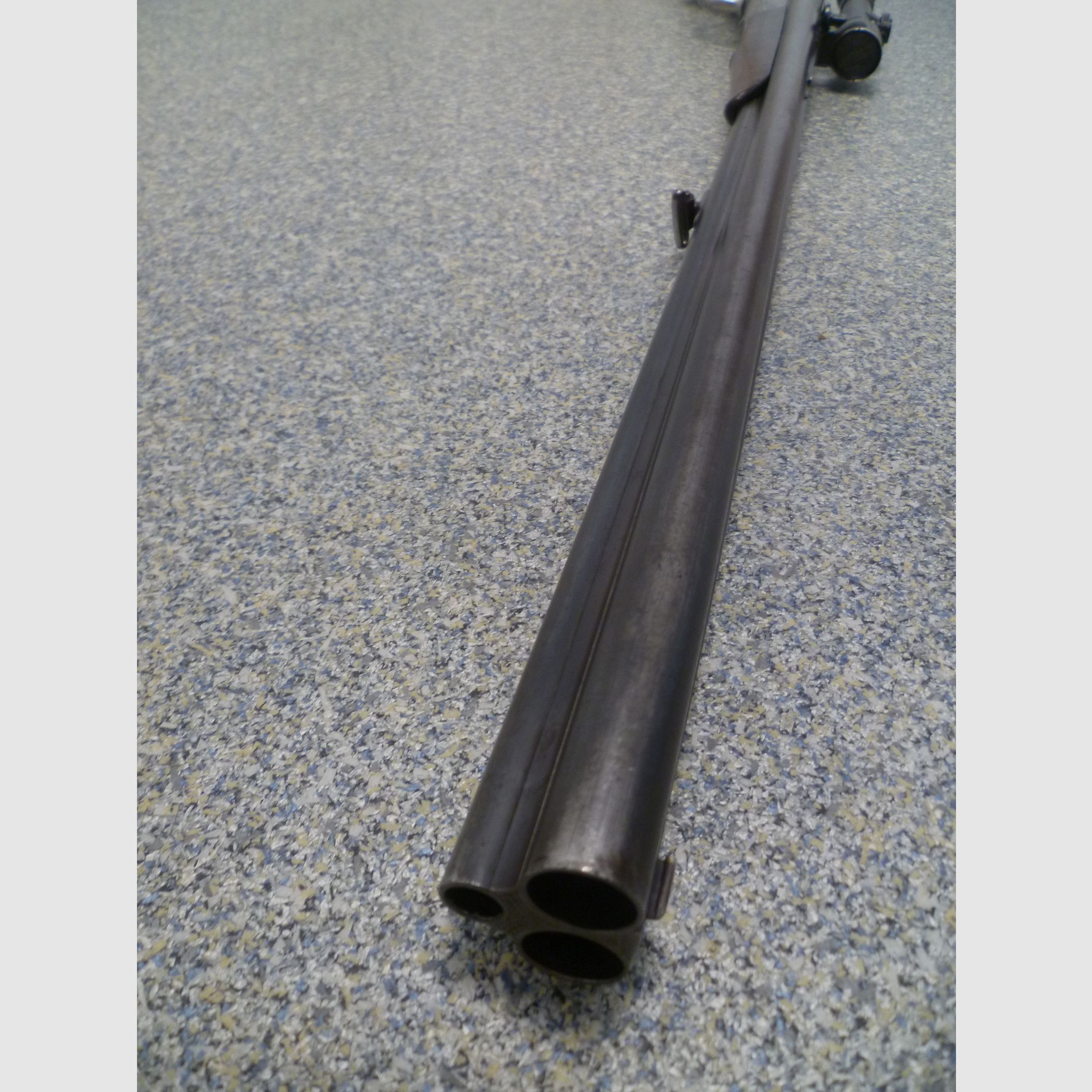 Drilling "unbekannt" 16/70 & 9,3x72R & .22 Win.Mag 