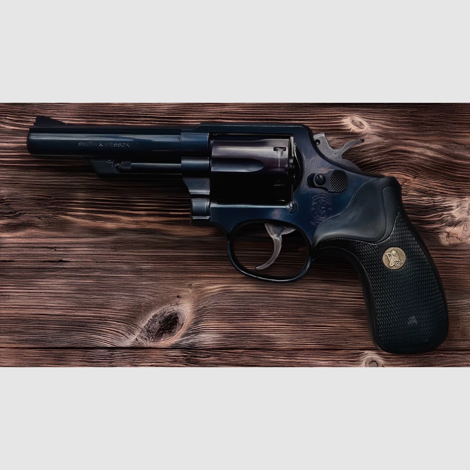 Smith & Wesson Mod. 19‑P – 4" Lauf – SONDERMODELL inkl. Merkle Tuning – Originalbox & Papiere – Sammlerstück (kein schwerfälliger S&W 686, Colt, Taurus, Ruger)