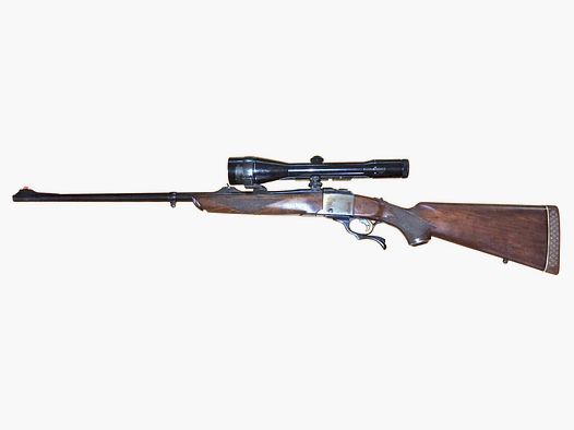 Ruger No1 caliber 300WM with Zeiss Diavari Z, 2.5-10x52 reticle 4