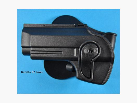IMI-Defense schwenkbares Paddle Holster Beretta 92 / 96 für Links-Schützen