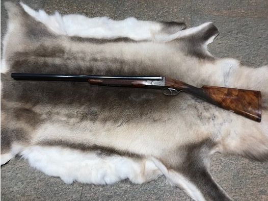 English side-by-side shotgun luxury caliber 12/70 used