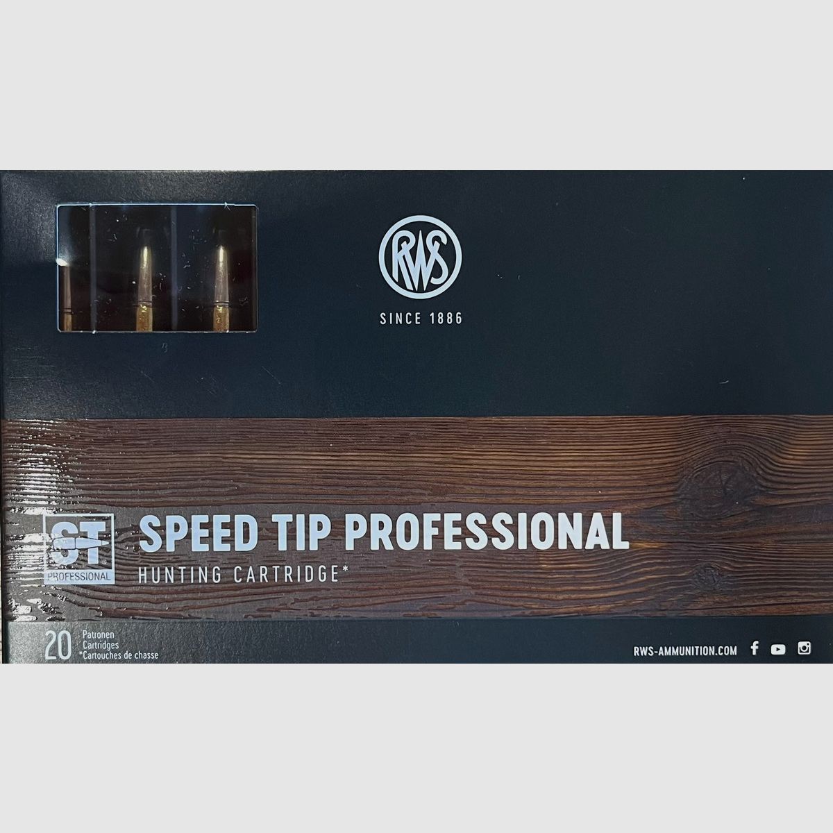 RWS Speed Tip Professional .30-06Spring. 165grs - 20 Schuss