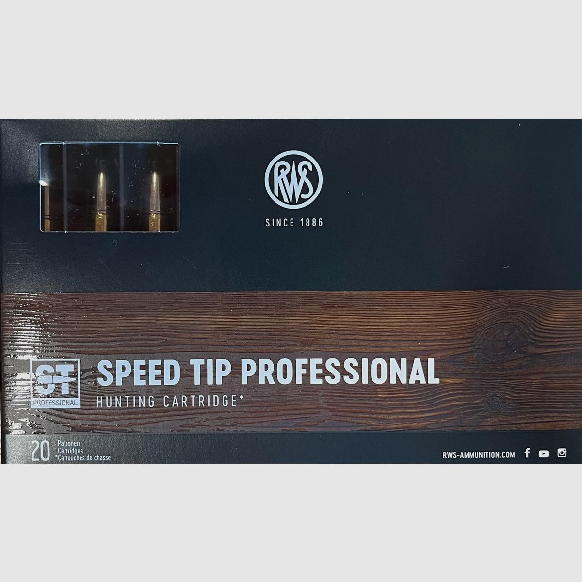 RWS Speed Tip Professional .30-06Spring. 165grs - 20 Schuss