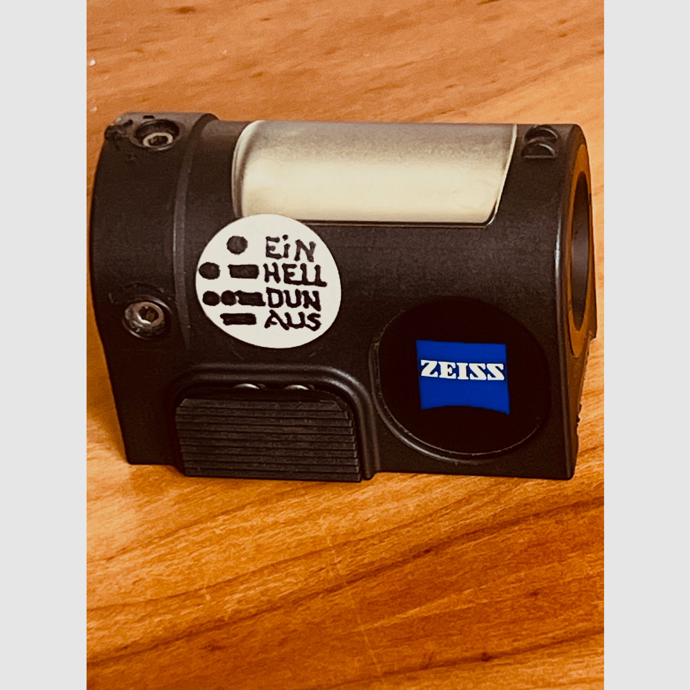 Visor de punto rojo Zeiss para riel Picatinny