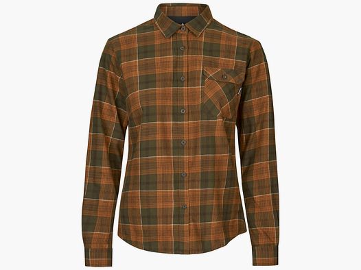 Seeland Camicia da donna Skye (Grizzly Brown/Terracotta Check)