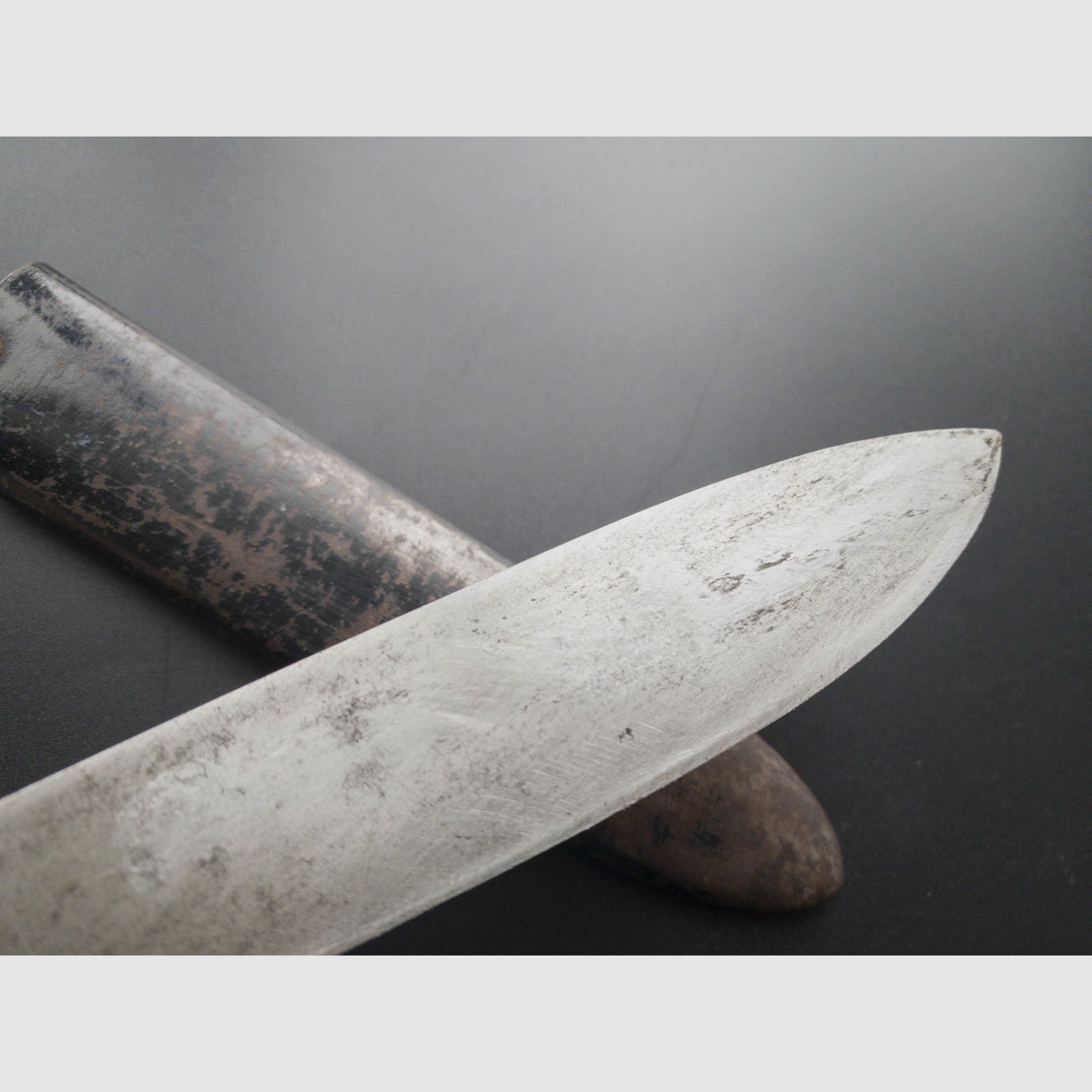 Original travel knife HJ with motto from Wk2 (RZM M7/66 1939)