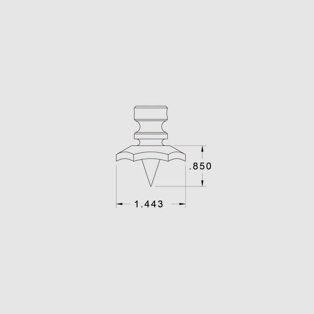 Atlas BT75 Raider Cleat Feet 5-H & Super CAL, Bild 5 von 6