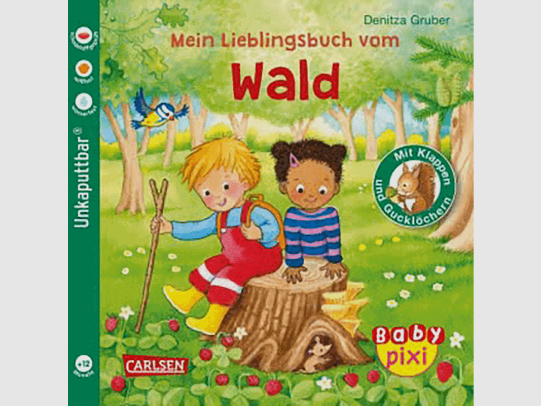 Kinderbuch Baby Pixi 129 "Unkaputtbar: Mein Lieblingsbuch vom Wald"
