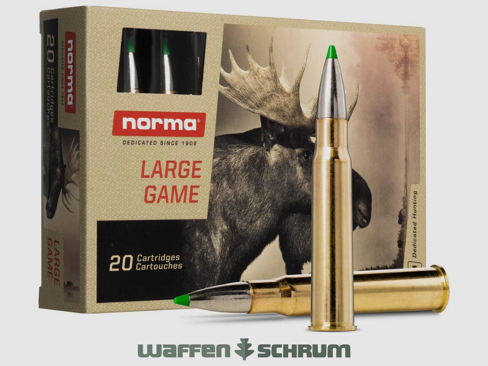 Norma Ecostrike 10,4g - 160gr 8x57JRS