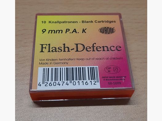 Wadie Flash Defence Knallpatronen 9 mm