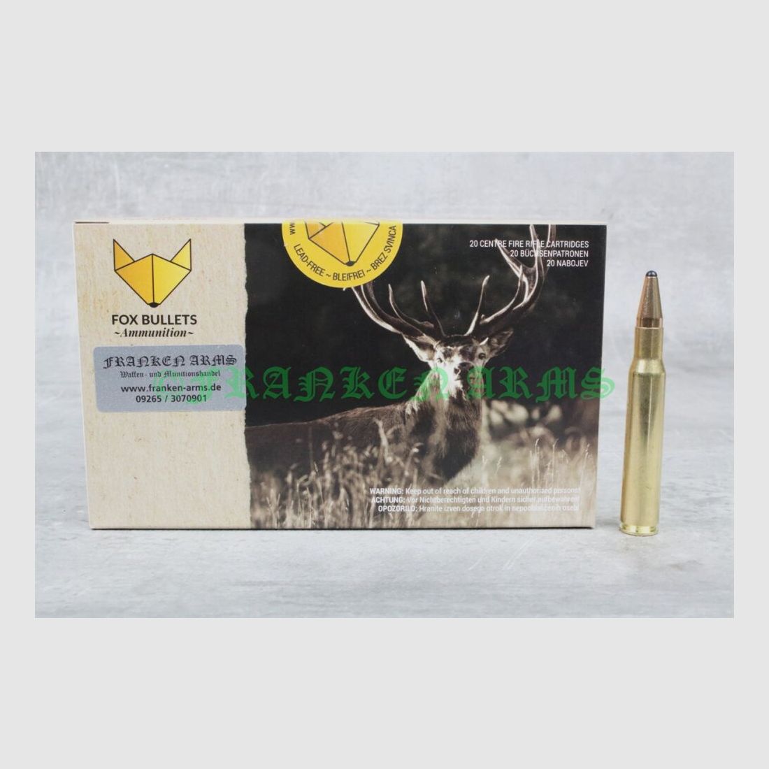 FOX Bullets Classic Hunter .30-06 Spr. 180gr. 11,7g 20 Stück Staffelpreise