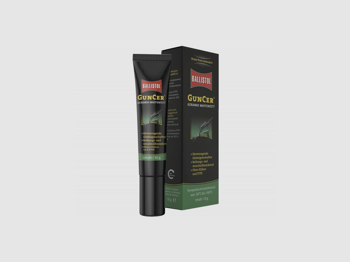 BALLISTOL GUNCER FETT TUBE 10G