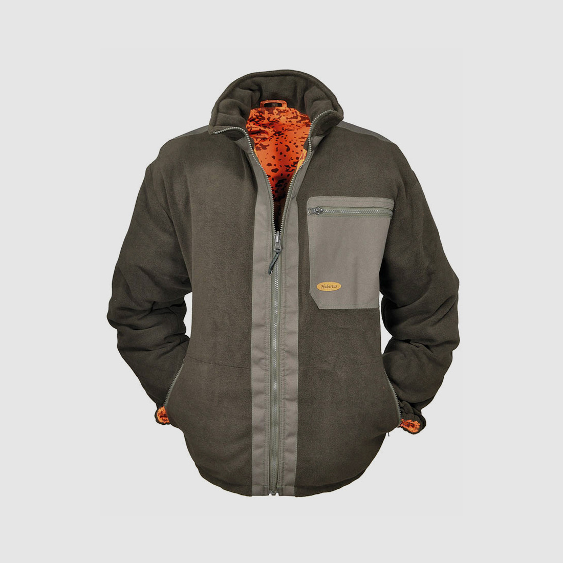 Giacca in fleece Warn-Wende Hubertus