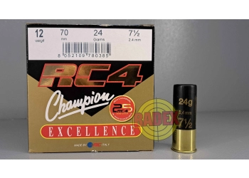 RC 4 Trap-Schrotmunition Kal. 12, 24 g