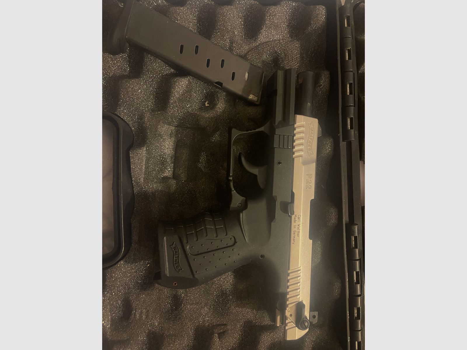 Blank gun Walther p22q